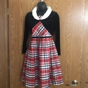 Jona Michelle Girls Dress w. Jacket (Size 12) NWOT